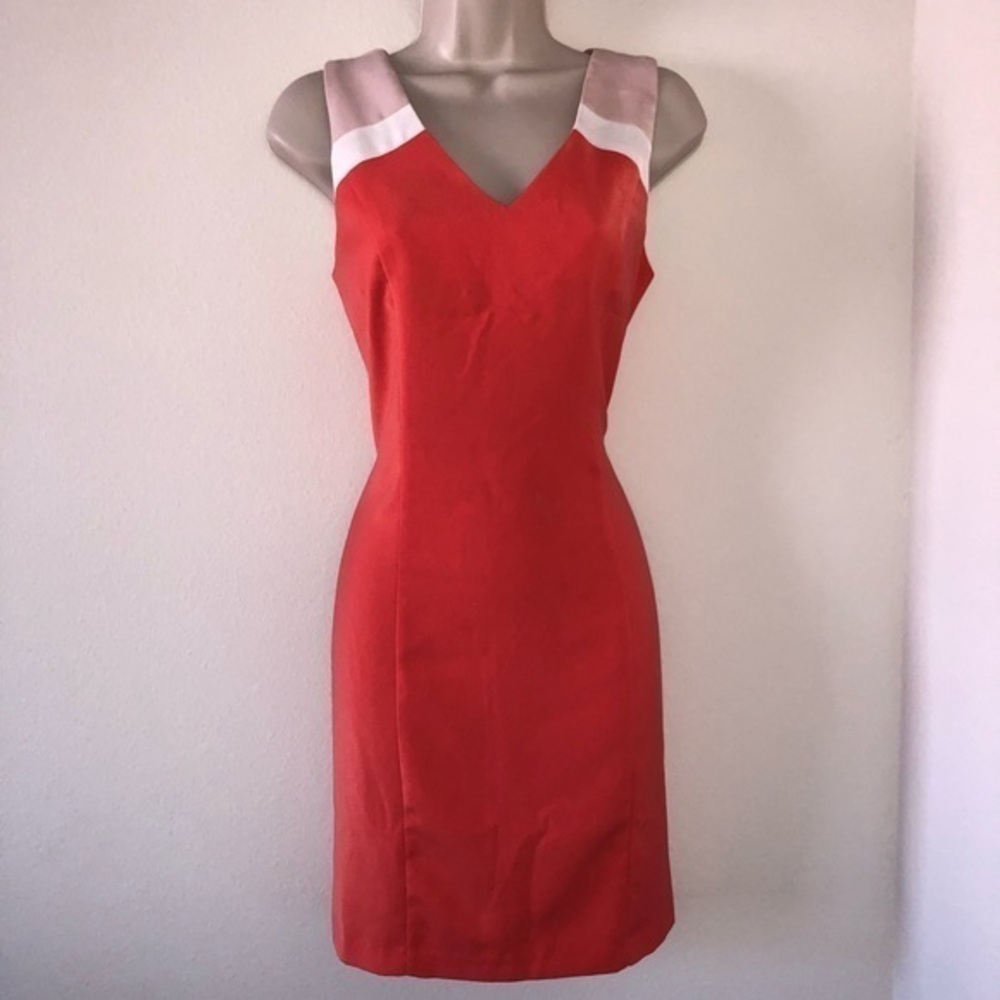 C.Luce Color-block Dress